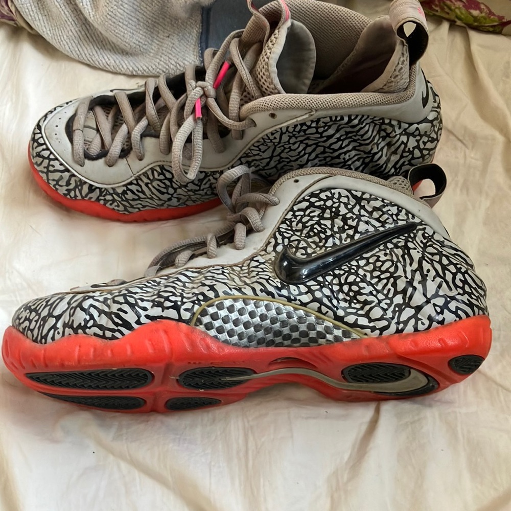 Nike Foamposite sneakers gently worn